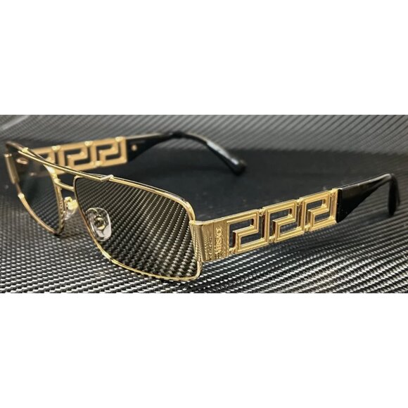 Versace Gold Mirror Men´s 60 mm Sunglasses